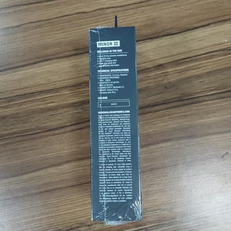 Беспроводные Bluetooth-наушники-вкладыши Marshall Minor III третьего поколения, Совместимость с разными странами