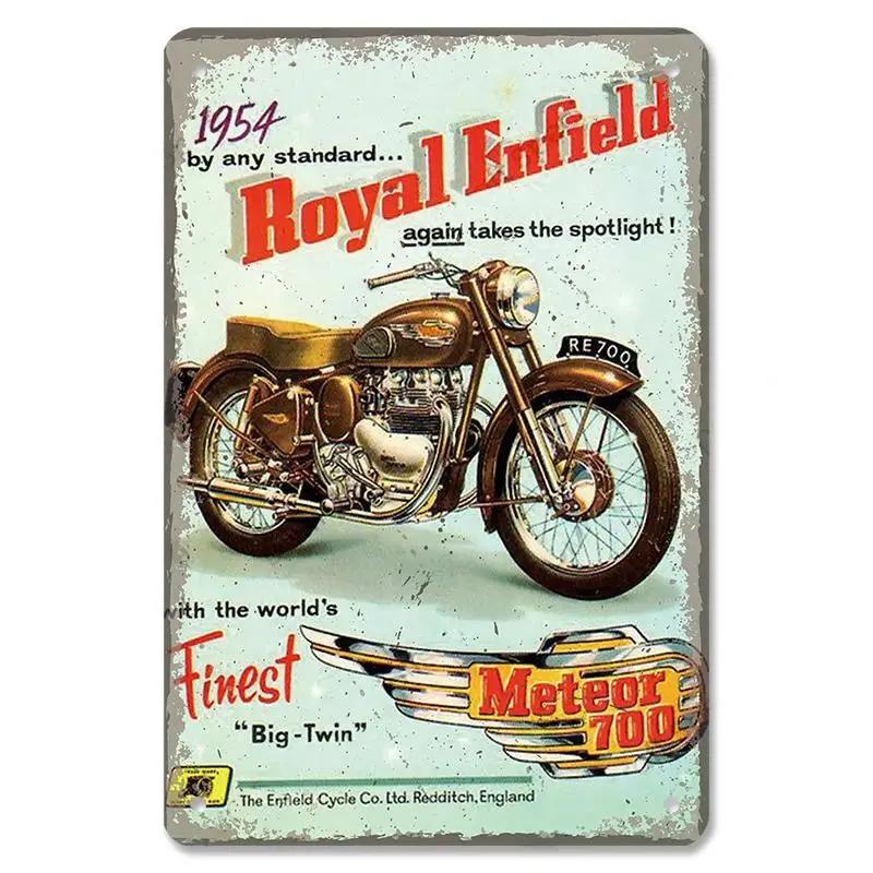 Винтажный плакат для мотокросса, металлические жестяные знаки, Гран-при мотоцикла, металлическая табличка, Декор, Настенный декор для гаража, мотоклуба, мужского пещерного бара