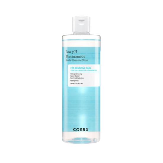 COSRX Low pH Niacinamide Micellar Cleansing Water Brightening & Gentle Makeup Removal 400ml