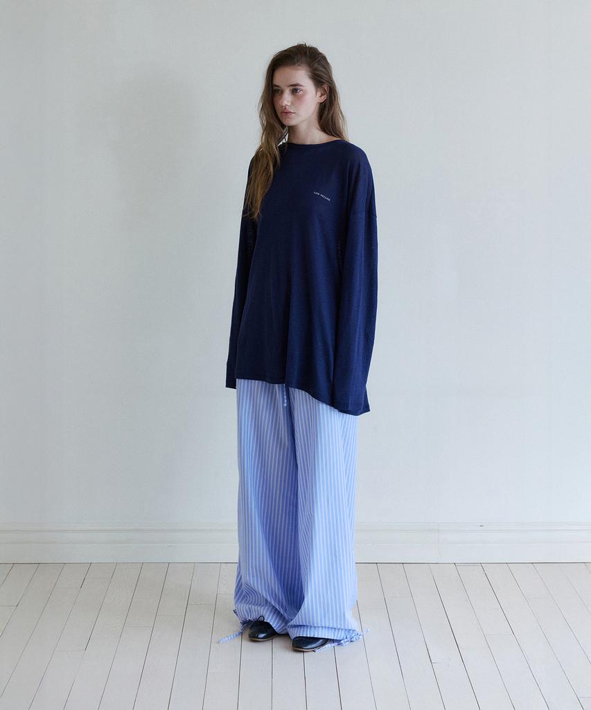 Lounellain Macpin St Широкие брюки_ Синий
