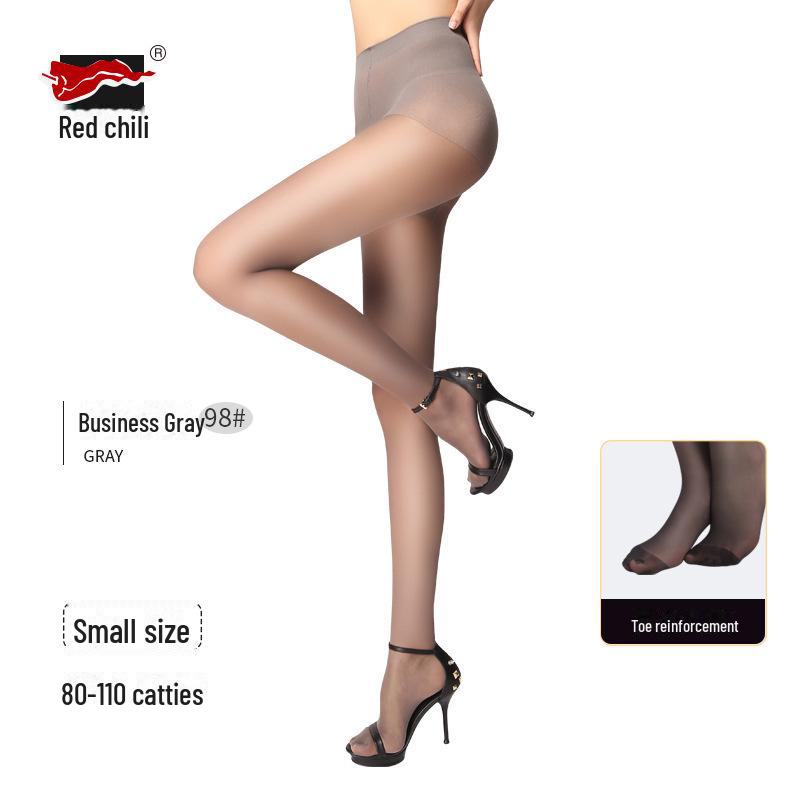 Red Pepper женские прочные чулки 30D из тонкого бархата - сексуальные черные шелковые колготки для красивых ног