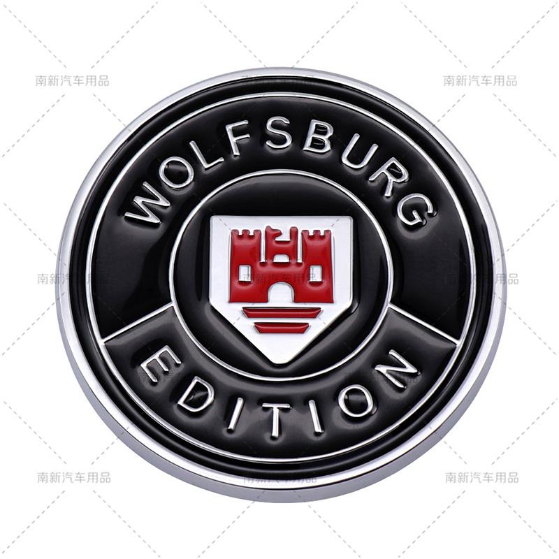 3D Metal Germany Wolfsburg Edition Logo Emblem Car Rear Trunk Sticker Front Grill Badge For VW GTI Golf 2 3 4 5 6 7 MK2 MK3 MK4 AY5