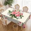 Фабричные Элегантные Скатерти с Цветочным Рисунком, Прямоугольные, Подходят для Семьи, Ресторанов, Вечеринок на Открытом Воздухе