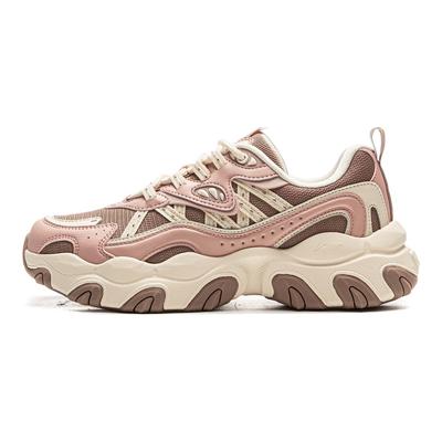 Li Ning Cat Paw Lite3 Нескользящие, износостойкие, дышащие, легкие, низкие, повседневные кроссовки для женщин AGCV390-5