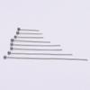 100pcs/Lot 15 20 30 40 50mm Stainless Steel Ball Head Pins For DiY Jewelry Making Head Pin Findings Accessories Dia 0.6mm