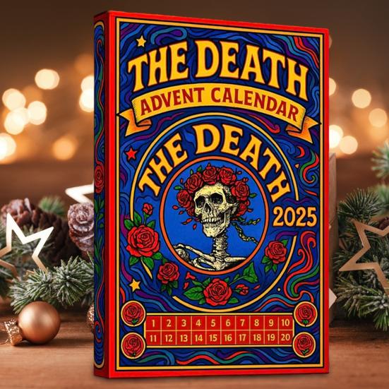 Мертвый Адвент-календарь 2025 Календарь обратного отсчета до Рождества с коллекционными фигурками-сюрпризами