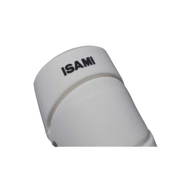 ISAMI Knee Knee Support Support Length Guard, L-1103 (White, J(XS) (Knee 25-35cm, 16cm))