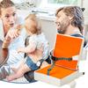 Toddler Booster Seat For Dining Table Waterproof Booster Feeding Seat Non-Slip Portable Booster Seat Cushion With Backrest And