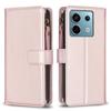 Кожаный чехол-книжка на молнии для OPPO A98 5G/F23/A1, Эксклюзив для трансграничной торговли, Противоударный дизайн