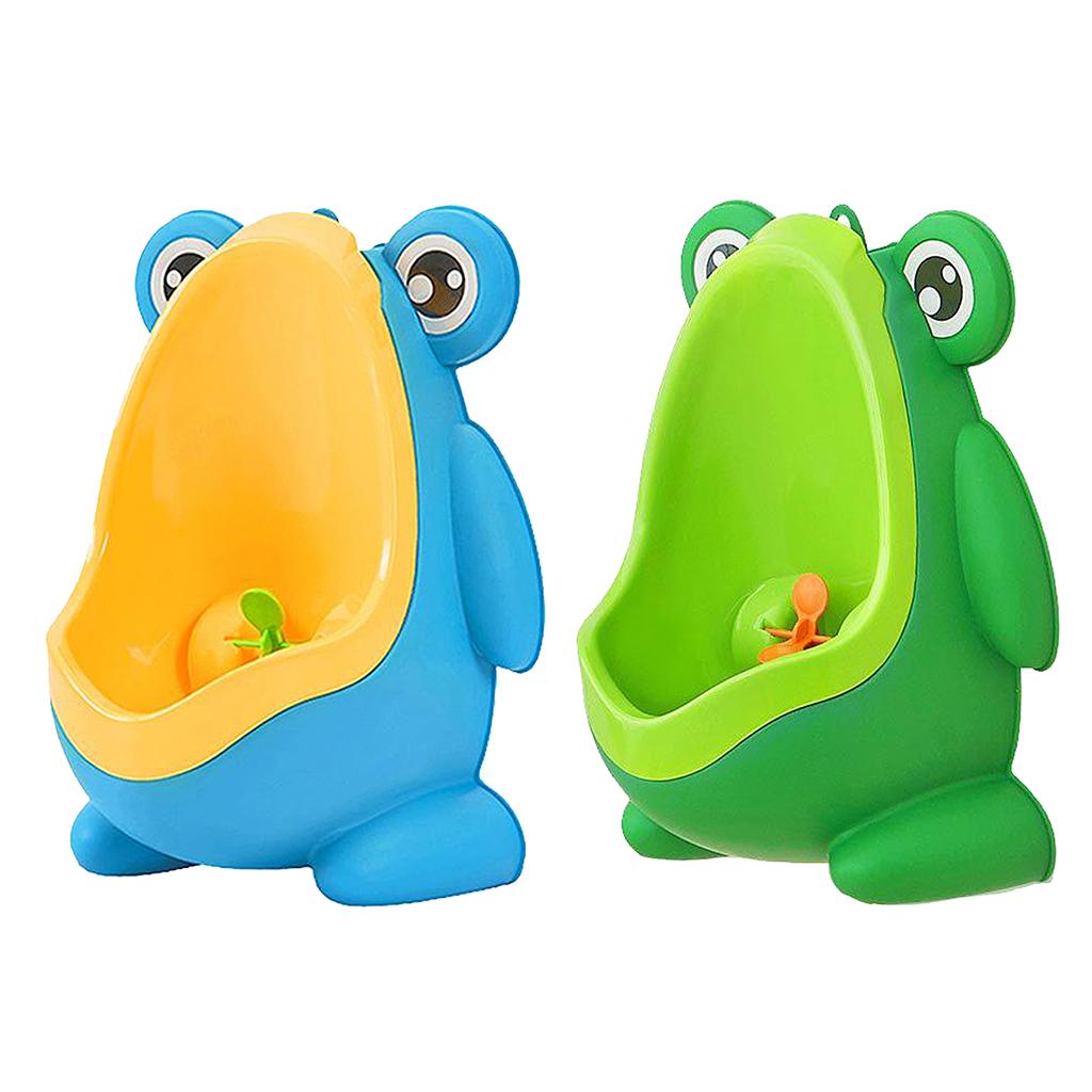 Cute Frog Little Boys Pee Toilet Children Training Potty Urinal Portable