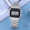 Casio Square Retro Vintage Free Buckle Shared Electronic Watch + Battery Exchange Voucher Package
