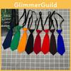 Childrens Tie Student Uniform Solid Color Neckties Clothing Decoration Fashion