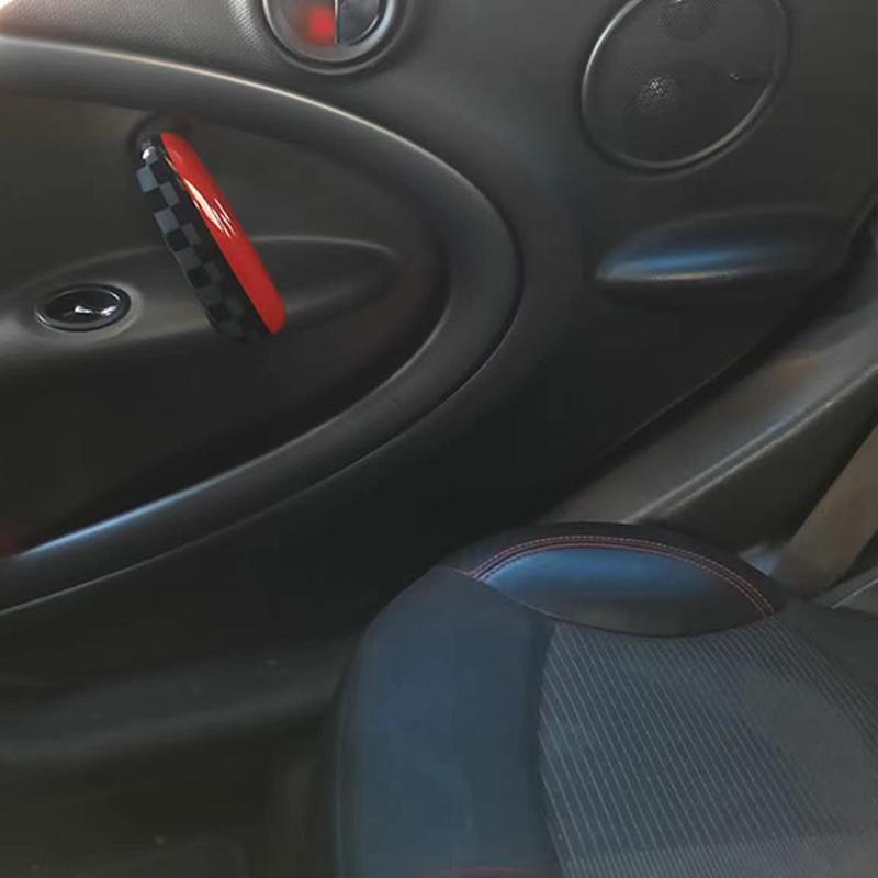 2 шт./компл., автомобильные внутренние дверные ручки, декоративная наклейка для Mini Cooper Countryman R60, аксессуары для авто-стиля, 2 шт./компл.