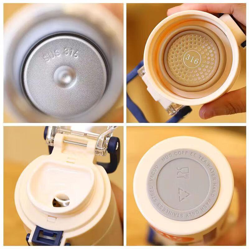 Cille 316 Stainless Steel Portable Sport Water Bottle