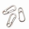30 Pcs Heavy Duty Carabiner Hook Mini Quick Release Hook Durable Spring Snap Hook  Outdoor Camping