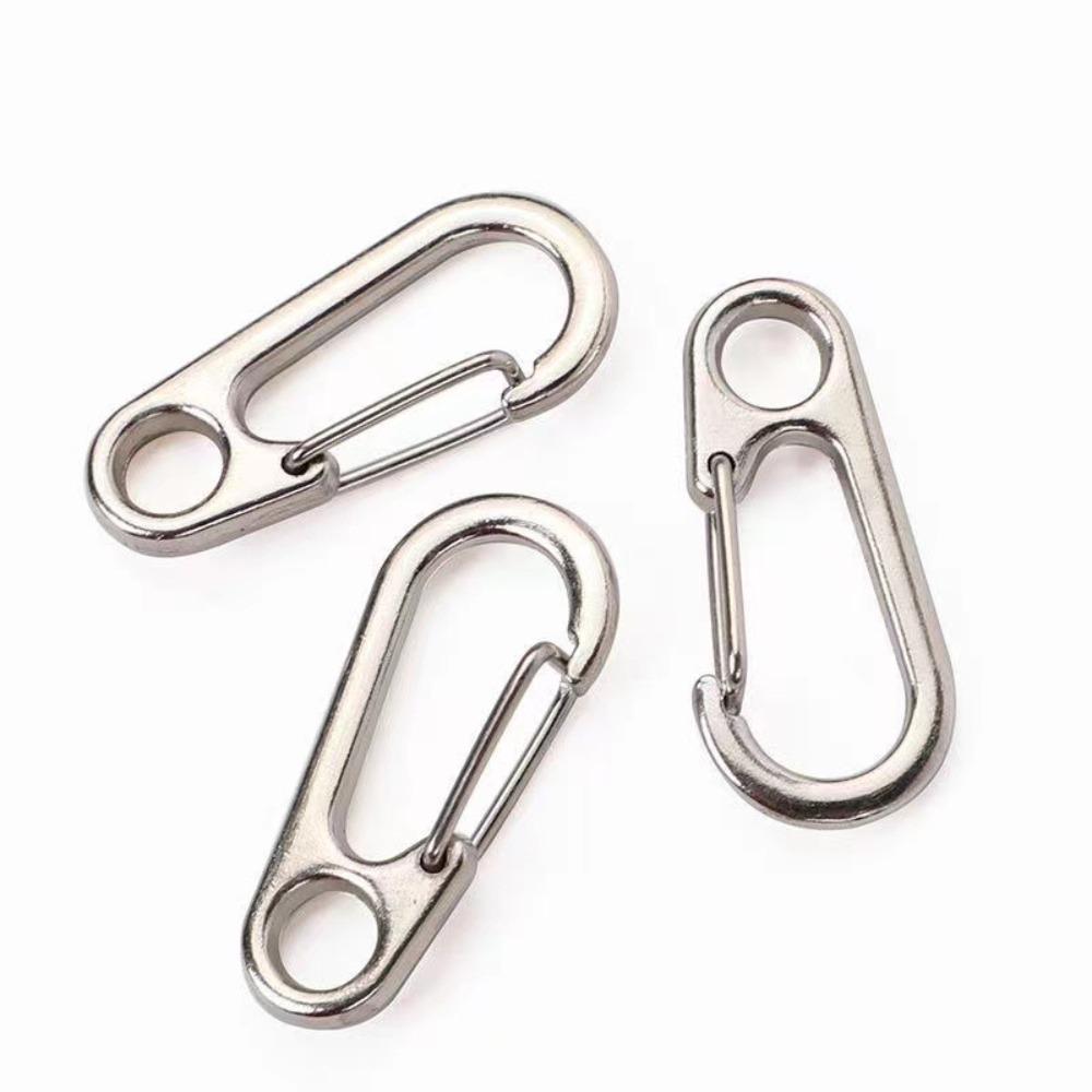 30 Pcs Heavy Duty Carabiner Hook Mini Quick Release Hook Durable Spring Snap Hook Outdoor Camping