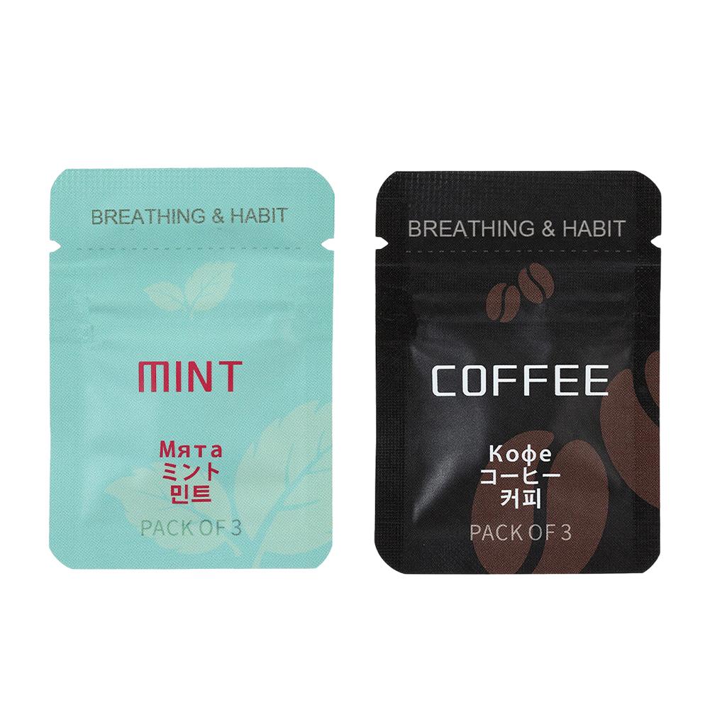 Титановая сталь Дыхательное ожерелье для снятия тревоги Breathlink Бросить курить Вейпинг Ожерелье Средства для отказа от курения Непоседливое ожерелье