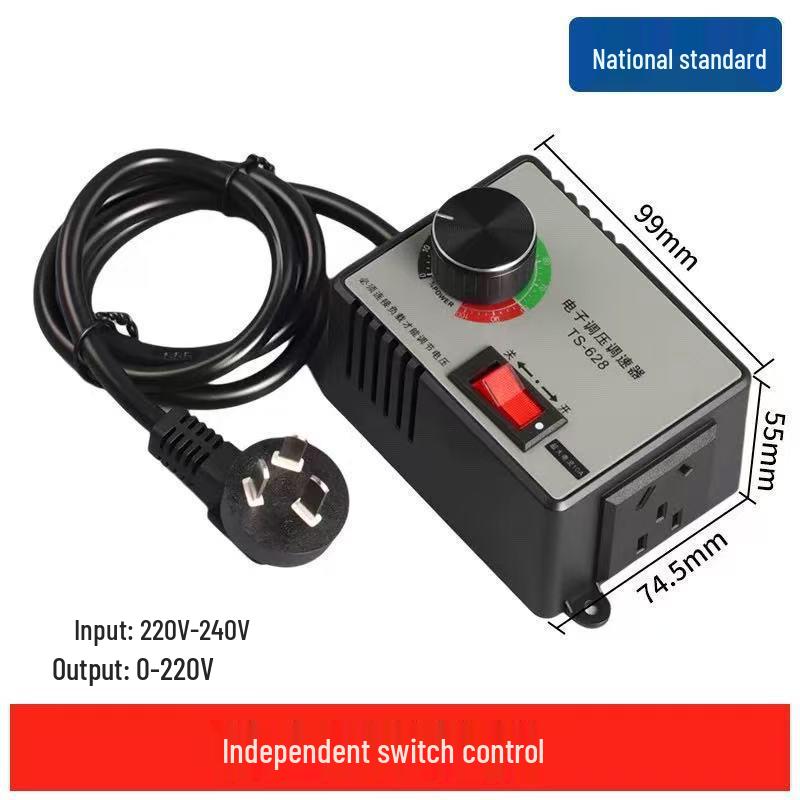 220V AC Angle Grinder Stepless Speed and Temperature Controller