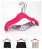 Детские нескользящие флокированные вешалки с металлическими прищепками для выкладки одежды