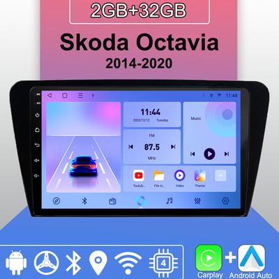 Android Carplay автомобильное радио для Skoda Octavia 2014-2020 мультимедийный проигрыватель головное устройство стерео GPS навигация BT WIFI 2+32 ГБ