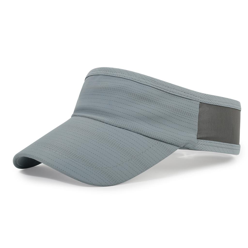 Унисекс Кепка, Спортивная Кепка от Солнца для Бега, Однотонная Кепка с Открытым Верхом