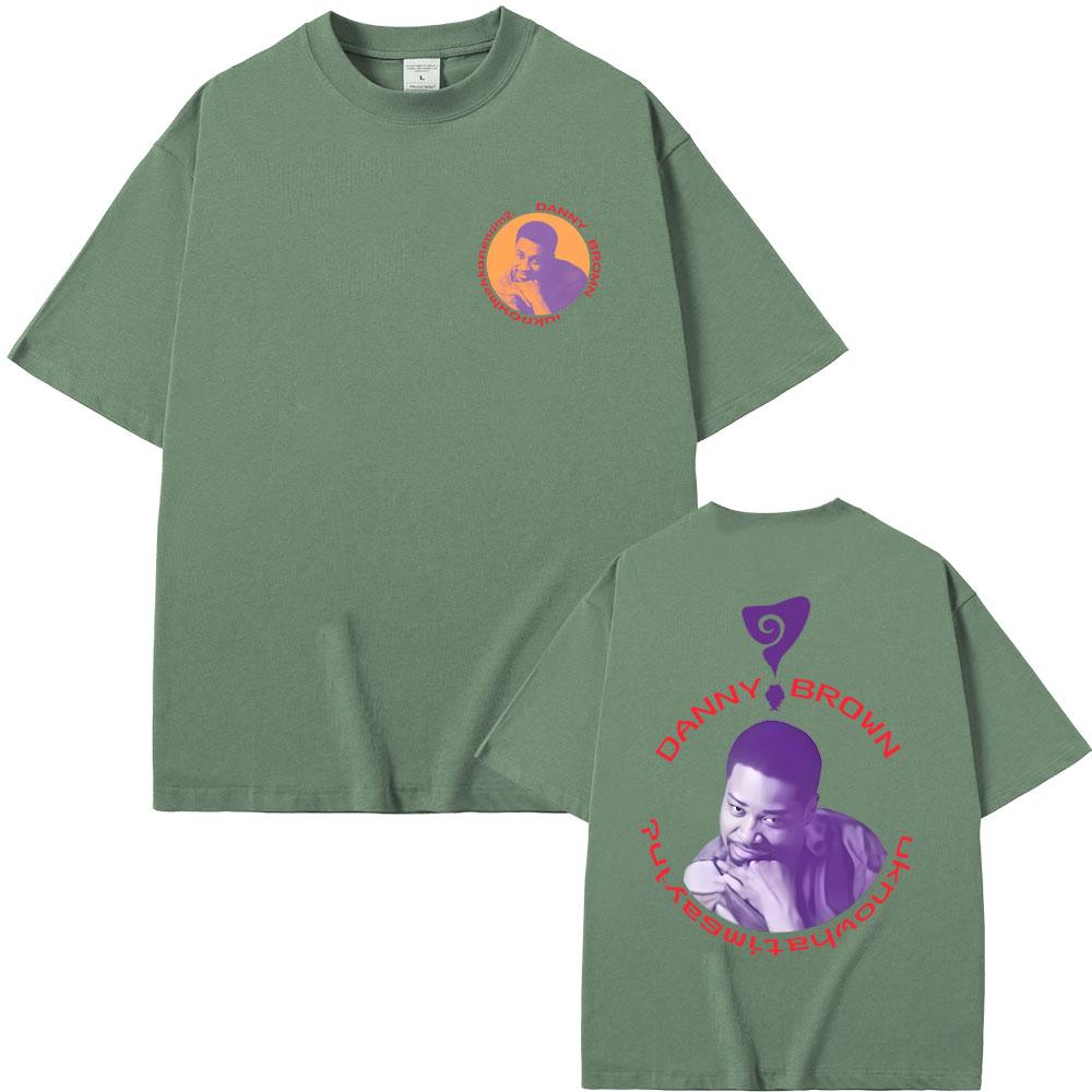 Rapper Danny Brown Uknowhatimsayin Tshirt Quaranta Tour Streetwear Men Women Hip Hop Vintage Oversized Short Sleeve T Shirts
