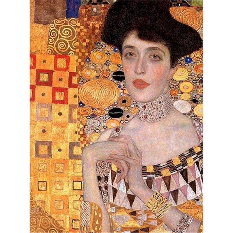 Набор для алмазной живописи, полный круглый горный хрусталь, мозаика Климта, 5D DIY, алмазная вышивка, пейзаж, вышивка крестом, домашний декор