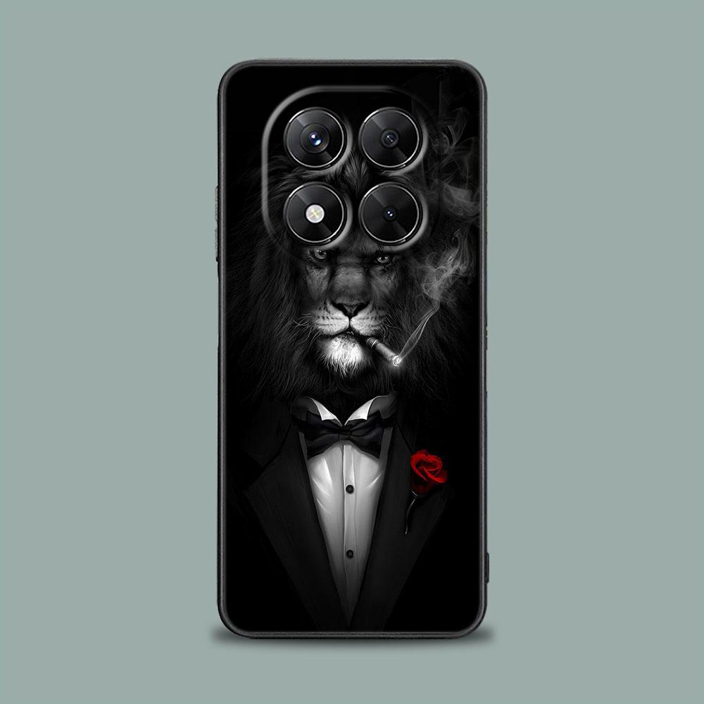 Чехол для телефона для Xiaomi Redmi 15C 14C 12C 13C Redmi Note 15 14 13 12 11 10 Pro Plus 5G 12S Мягкий чехол Орел Кот Лев Тигр Животное