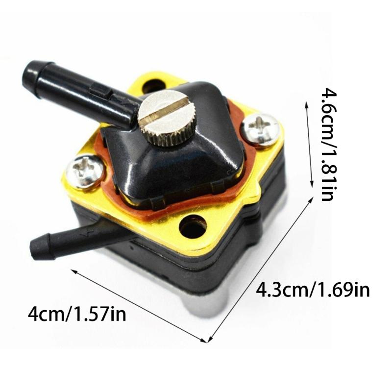 Топливный насос с прокладкой 397839 391638 395091 397274 для подвесного мотора Johnson Evinrude 6-15 л.с. Топливный насос Морской аксессуар