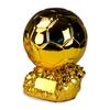 European Football Golden Ball Trophy Souvenir Soccer Spherical Champion Player Competition Award Fans Gift Home Decor