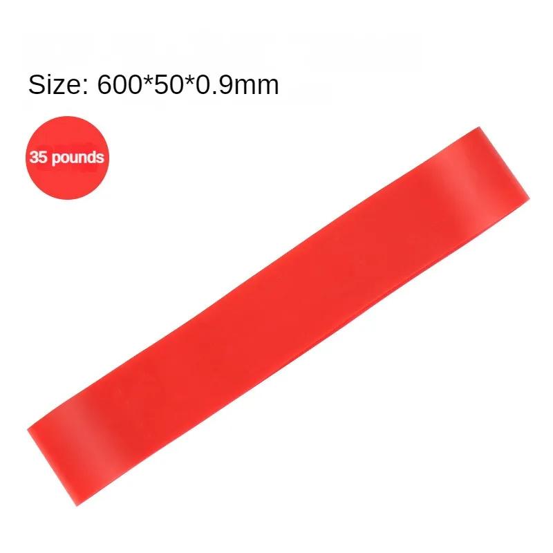 Портативное оборудование для фитнес-тренировок Резиновые ленты сопротивления Йога Тренажерный зал Пилатес Эластичная лента TPE Спортивная утолщение Силовые тренировки
