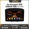 Автомобильное радио JIUYIN для Peugeot 308 308SW 408 2012 - 2020 беспроводное CarPlay Android Auto интеллектуальные системы автомобиля No 2 din 2din DVD