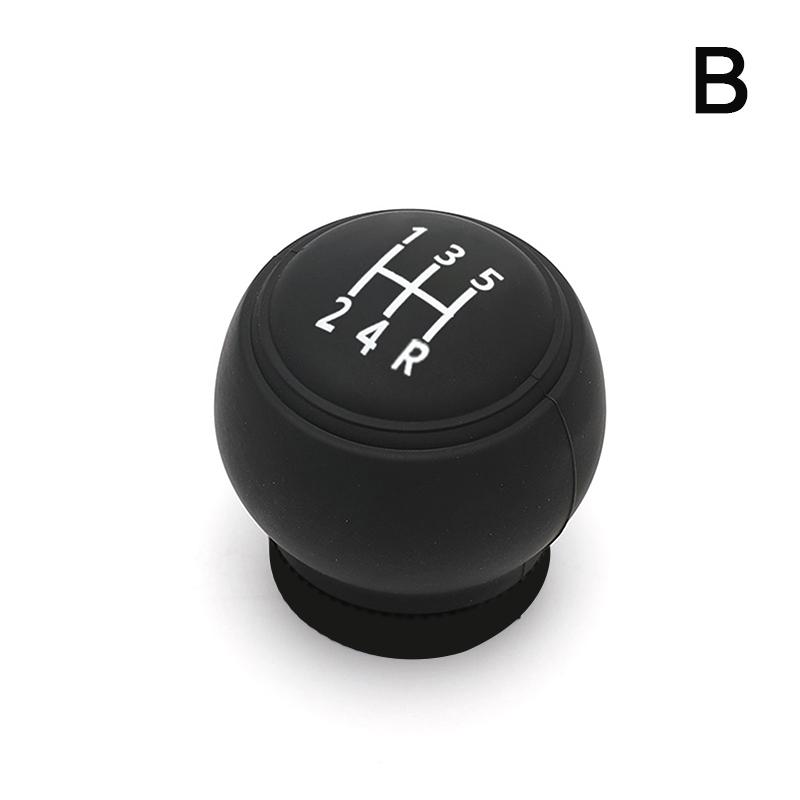 Universal Silicone Car Gear Head Shift Knob Cover Gear Shift Non Slip Grip Handle Case Wear-Resistant Gear Rod Cover