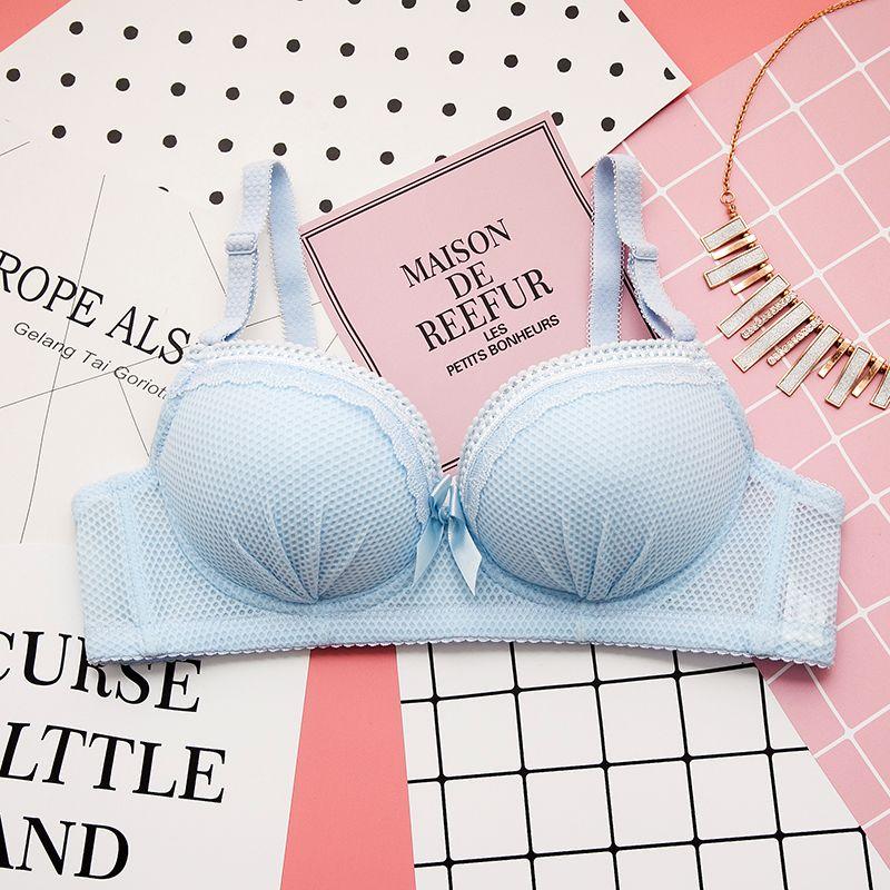 Бюстгальтеры Пуш-ап Чашка 3/4 Женское нижнее белье Бюстгальтеры Бюстгальтеры для девушек Женское нижнее белье