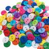Colorful Two-Eye Bread Resin Buttons, Baby Clothing Shirt Bread Buttons, Kindergarten Handmade Diy Buttons