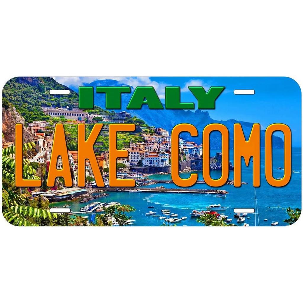 Vintage License Plates Decoration Signs Vintage Dubai Munich Madrid Moscow City Tags Metal Automotive Signs For Car Front