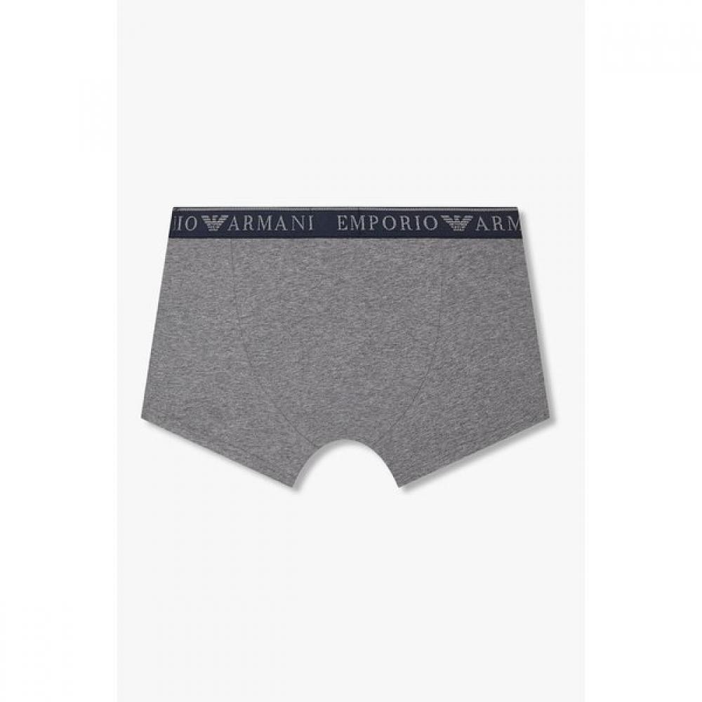 Emporio Armani Мужские хлопковые трусы S Line Logo 0815312003