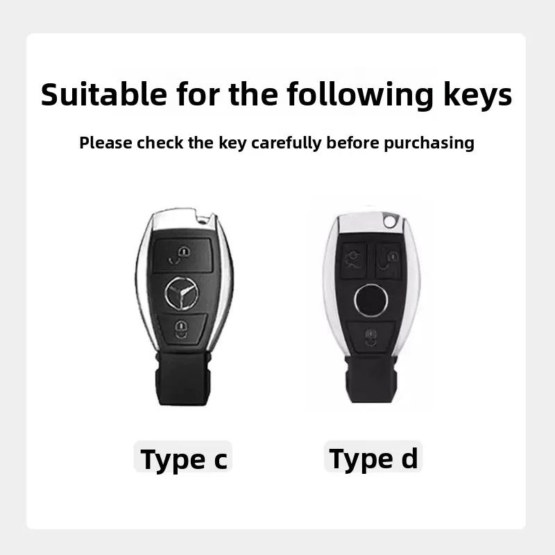 ULA5 2 3 Buttons Car Key Case Cover Fob For Mercedes Benz A B C E Class GLS GLA GLK GLC CLS CLA W204 W205 W212 W463 W176