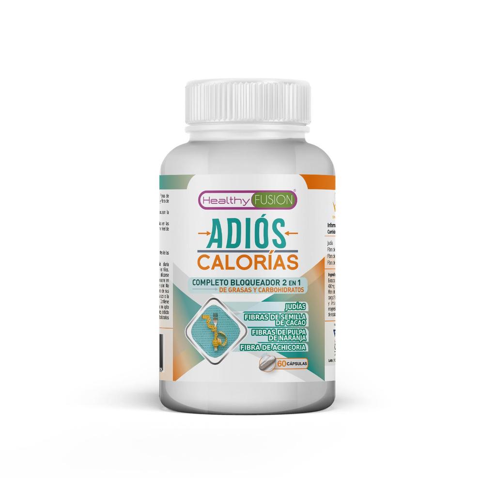 Healthy Fusion GOODBYE CALORIES | Carbohydrate and Fat Blocker | Fat Burner, Slimming | Appetite Suppressant | 60 Capsules