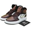 Женские ретро кроссовки Air 1 Acclimate Chocolate с высоким верхом DC7723-200