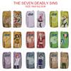 Seven Deadly Sins Anime Long Wallet Full Color PU Zip Clutch Coin Purse Card Holder