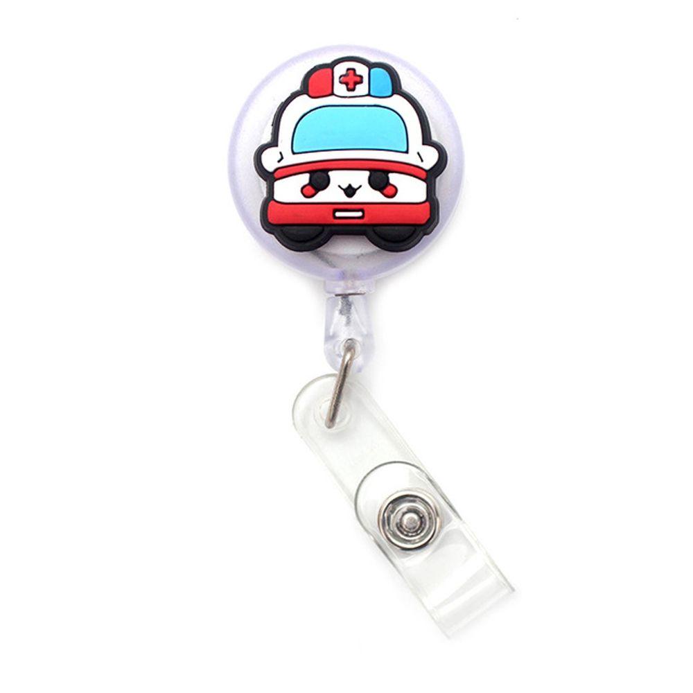 Держатель для карты на груди, выдвижная катушка для бейджа, держатель для больничного бейджа, зажимы для удостоверения личности, держатель для бейджа медсестры