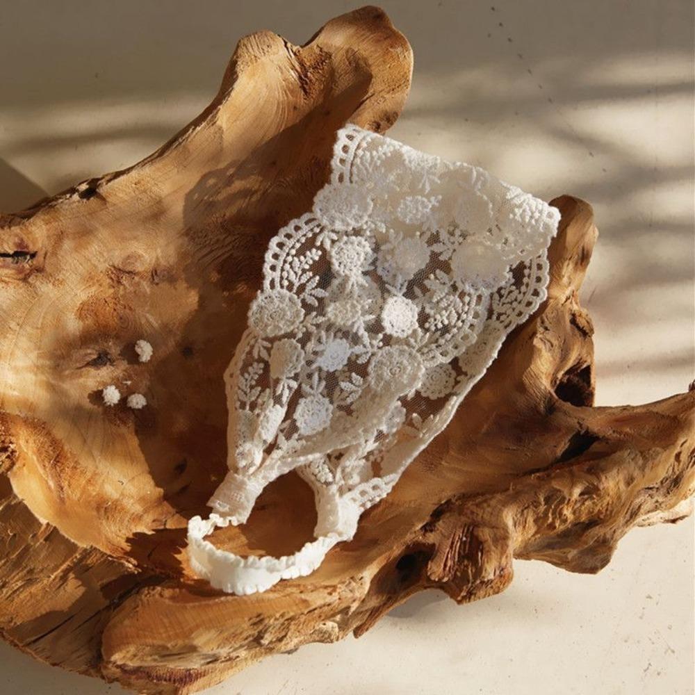 Волна Детская Повязка на Голову Вышитая Эластичная Повязка для Волос Модная Кружевная Детская Повязка на Голову Дети