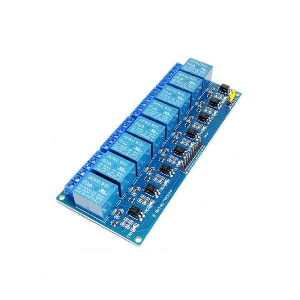 1 шт. 8-канальный модуль реле 5 В, плата интерфейса с триггером низкого уровня
