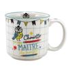 [R6758] - Porcelain Timpani Mug 'Maître' (the Coolest Teacher In the World) - 86x84mm (30 Cl)