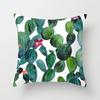 Nordic Style Tropical Plant Cactus Pattern Cushion Cover Sofa Car Office Pillowcase Home Decor
