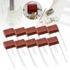 10Pcs Electric Guitar Film Capacitors Easy to Install Multiuse 0.022uf 0.047uf Guitar Capacitors Metallized Replace Parts