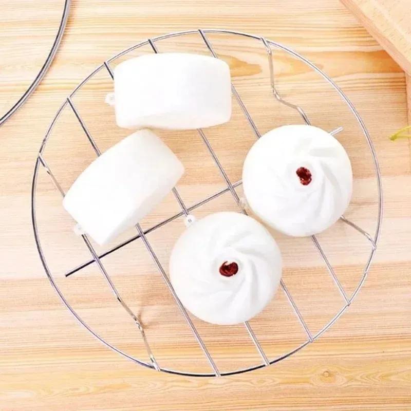 Новая стойка для варки на пару из нержавеющей стали с высокими ножками, четырехугольная пароварка для яиц, риса, овощей для стойки для варки на пару из нержавеющей стали