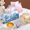Smooth Napkin Holder Oil Painting Car Tissue Box High Quality Desk Decoration Home