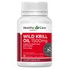 Healthy Care Wild Krill Oil 1500mg 30 Soft Capsules